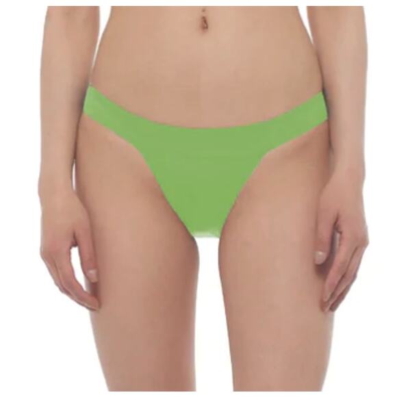 Norma Kamali Green Cheeky Bikini Bottom MEDIUM Quiet Luxury Minimalist $60 NEW - Picture 9 of 9